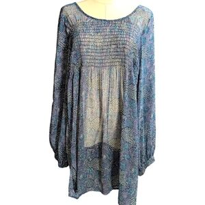 O’Neill Sheer Tunic Style Top/Dress Size Medium